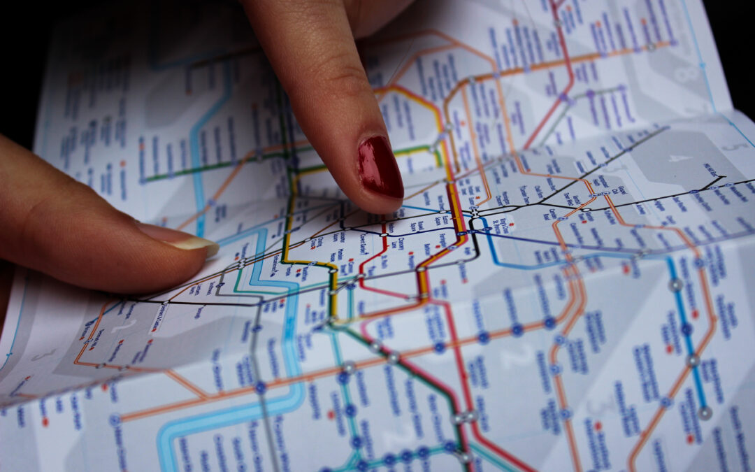 Tipos de señalética y mapas hápticos